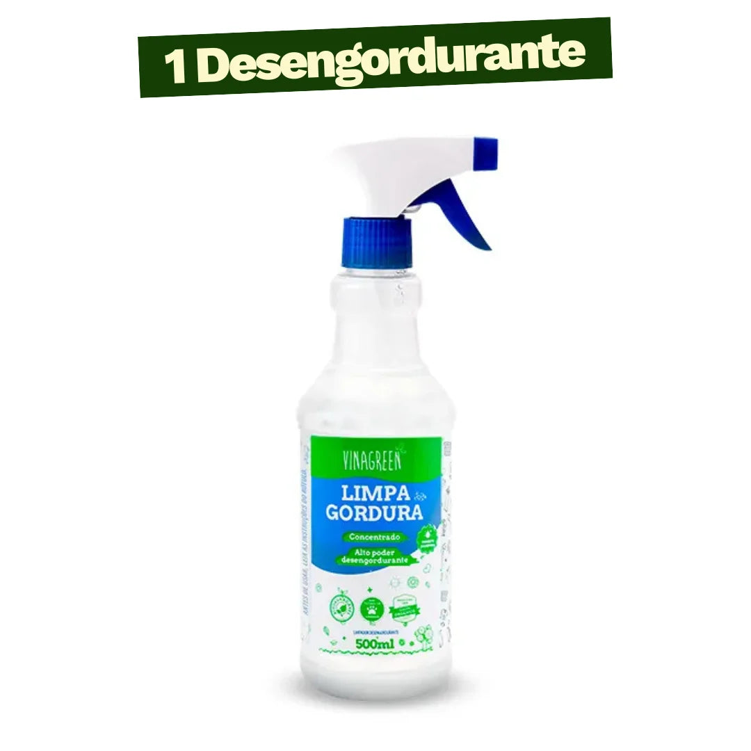 Desengordurante Vinagreen concentrado biodegradável — 500 ml